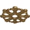 Ekena Millwork Angel Ceiling Medallion (Fits Canopies up to 4 3/8"), 20 7/8"OD x 3 5/8"ID x 1"P, Pale Gold CM20ANPAS - alternate 5